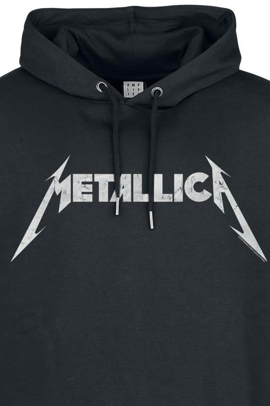 Metallica White Logo Pullover Hoodie2