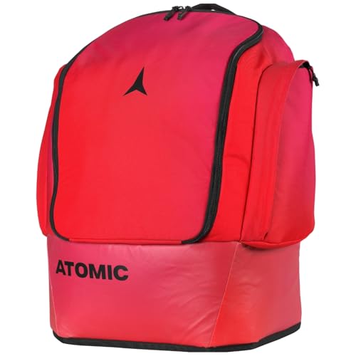 ATOMIC - ATOMIC REDSTER Heated Boot Pack 230V I Beheizbare Skischuhtasche mit Helmfach & Temperaturregler I Wasserabweisender Skischuh-Rucksack mit Bodenmatte I Skitasche inkl. Auto-Stecker | Red Tension