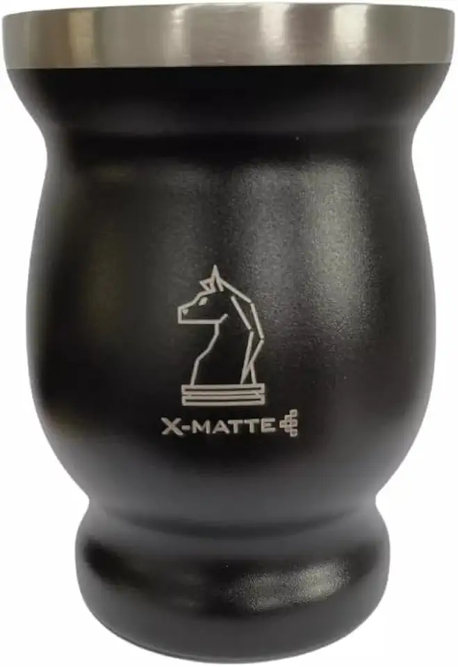 Cuia Térmica Tradicional Mate Chimarrão Tererê De Aço Inox Copo Erva X-MATTE
