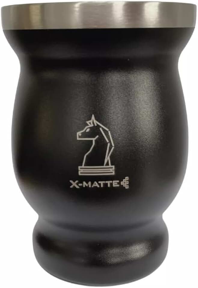 Cuia Térmica Tradicional Mate Chimarrão Tererê De Aço Inox Copo Erva X-MATTE