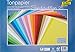 Produktbild folia 6735/25 99 - Tonpapier Mix, ca. 35 x 50 cm, 130 g/m², 25 Blatt sortiert in 25 Farben, zum Basteln und kreativen Gestalten von Karten, Fensterbildern und für Scrapbooking