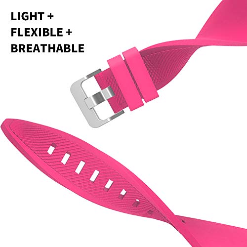 FunBand kompatibel mit Samsung Galaxy Watch 3 Armband 45mm, 22mm weiches Silikon Ersatzarmband ist f&uuml;r Galaxy Watch 3/Gear S3 Frontier/S3 Classic/Galaxy Watch 46mm/Huawei Watch GT2 Pro Smart Watch