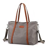 Tamaño: la bolsa para portátil es de 15.3 pulgadas de largo x 7.1 pulgadas de ancho x 12.2 pulgadas de alto. Bolsa espaciosa para laptop diseñada específicamente para mujeres, puede acomodar laptops de 15.6 pulgadas, incluyendo todos los tamaños de tableta, compartimento protector suave y grueso evita daños accidentales al portátil.