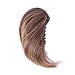 Oubeca Synthetic Claw Clip Ponytail Extensions Straight Short Pony Tail Hair Pieces for Women (8TT1133/27)