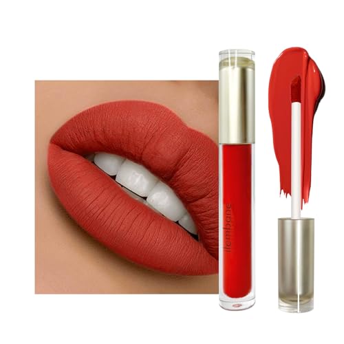 ilembane Rose Red Liquid Lipstick, LongLasting, Smudge Proof, Transfer Resistant