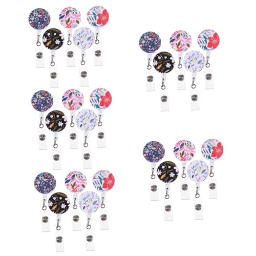 Porte-badge rétractable solide avec clip pour éviter la perte des cartes ID