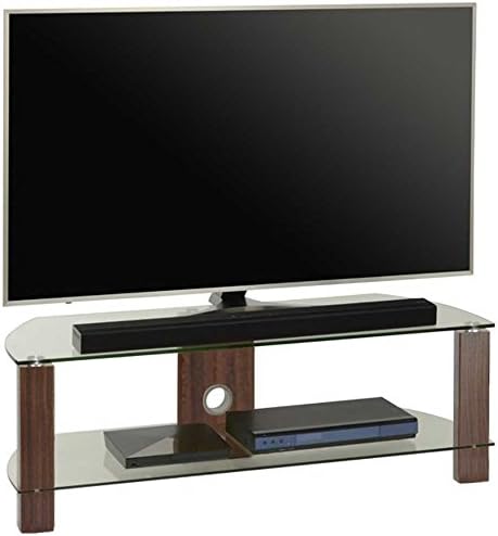 TNW 40952 Vision 1200 2 Shelf TV Stand - Walnut
