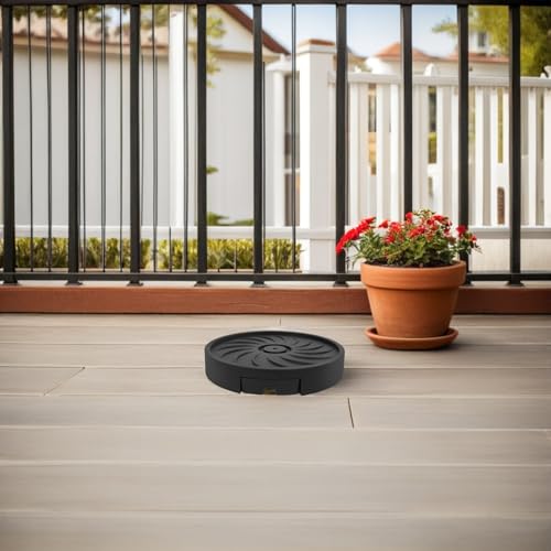 Support rotatif pour pots de fleurs 30 cm en matériaux durables - 6