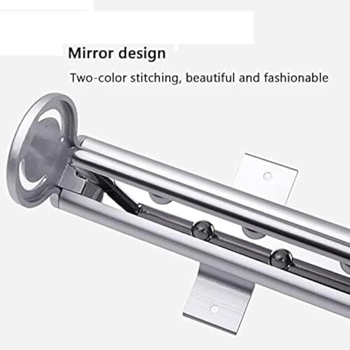 Tringle à pantalons extensible 39,8 cm réglable pour dressing - 7