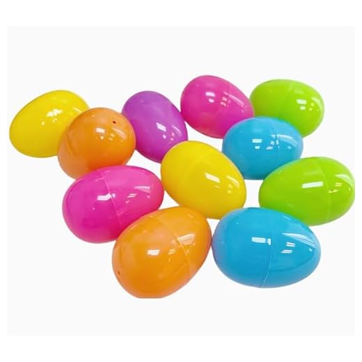 GiftExpress Plastic Bright Easter Egg Assortment 50 Pcs Perfect for Easter Egg Hunt/Surprise Egg/Easter Hunt