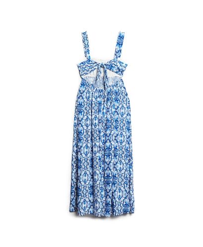 Robe longue à nouer dans le dos femme Superdry - vue 9
