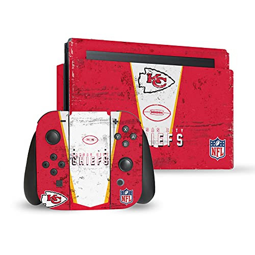 Bannière Kansas City Chiefs autocollant vinyle officiel pour Nintendo Switch