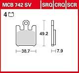 kawasaki zx6r 636 auspuff TRW Moto Bremsbelag Sinter Street für Scheibenbremsen bei Hochleistungsmotorrädern, Tourer und Custom Bikes, KBA zugelassen durch ABE, Packungsinhalt gem. Zeichnung bzw. Produktabbildung