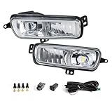 Faros Antiniebla Para Ford Para Focus 2015 2016 2017 2018 Luces Circulación Diurna Luces Conducción Diurna Delanteras Accesorios Brillantes Automóvil