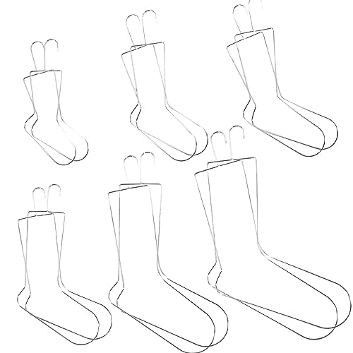 12-Piece Sock Blockers for Knitting & Crochet