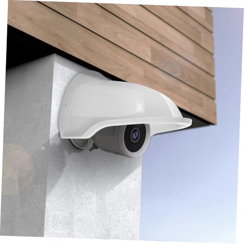 Protector para cámara exterior Happyyami blanco y resistente a la lluvia 5
