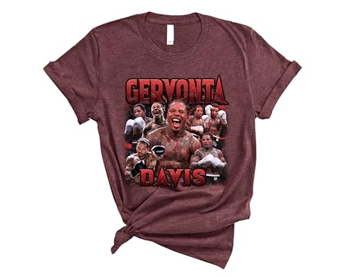 Gervonta Tank Davis T-Shirt, Boxing Champion Graphic Tee, Sports Fan