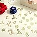 200Pcs Gold Wedding Table Confetti, Bridal Shower Decorations Engagement Confetti Glittering Diamond Ring MR&MRS Engagement Party Table Scatter for Marriage Ceremony Anniversary Valentine‘s Day