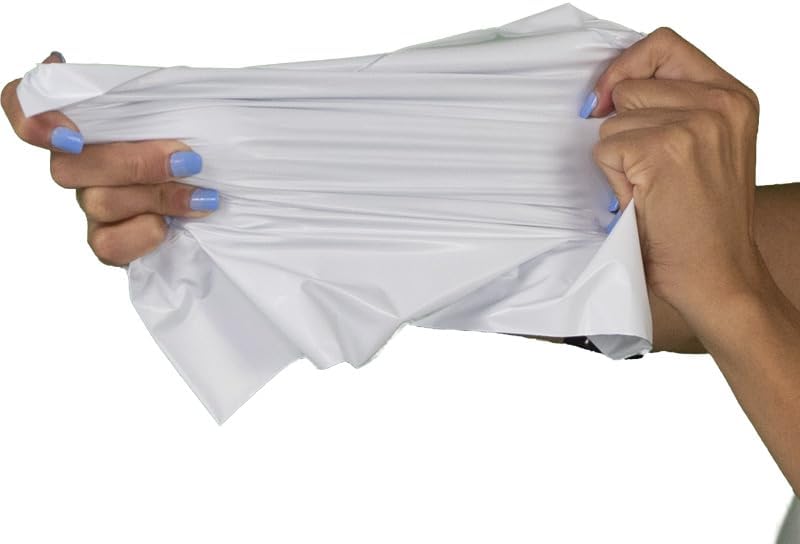 Large Poly Bags for Shipping [10 Pack] Water Resistant Self Sealing Package Mailing Envelopes #5 (12" x 15.5") - Image 2