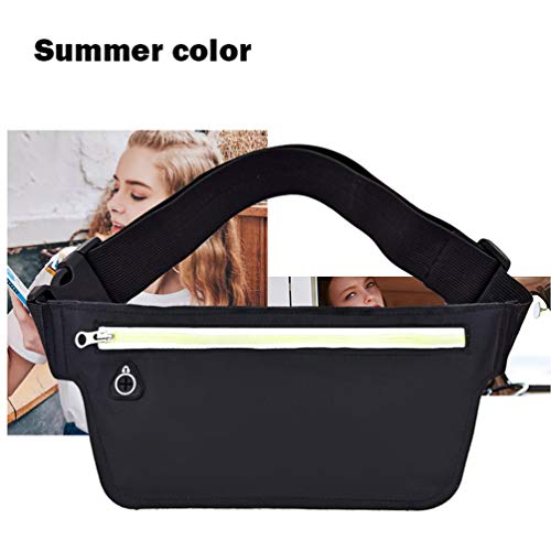 Clispeed Pochete masculino e feminino com cinto de corrida para viagens, esportes ao ar livre, marat