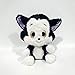 qwermz Peluches, Pinocho, Gato Negro, Figaro, Peluche, Regalo De Cumpleaños De Navidad para Niños, 16 Cm