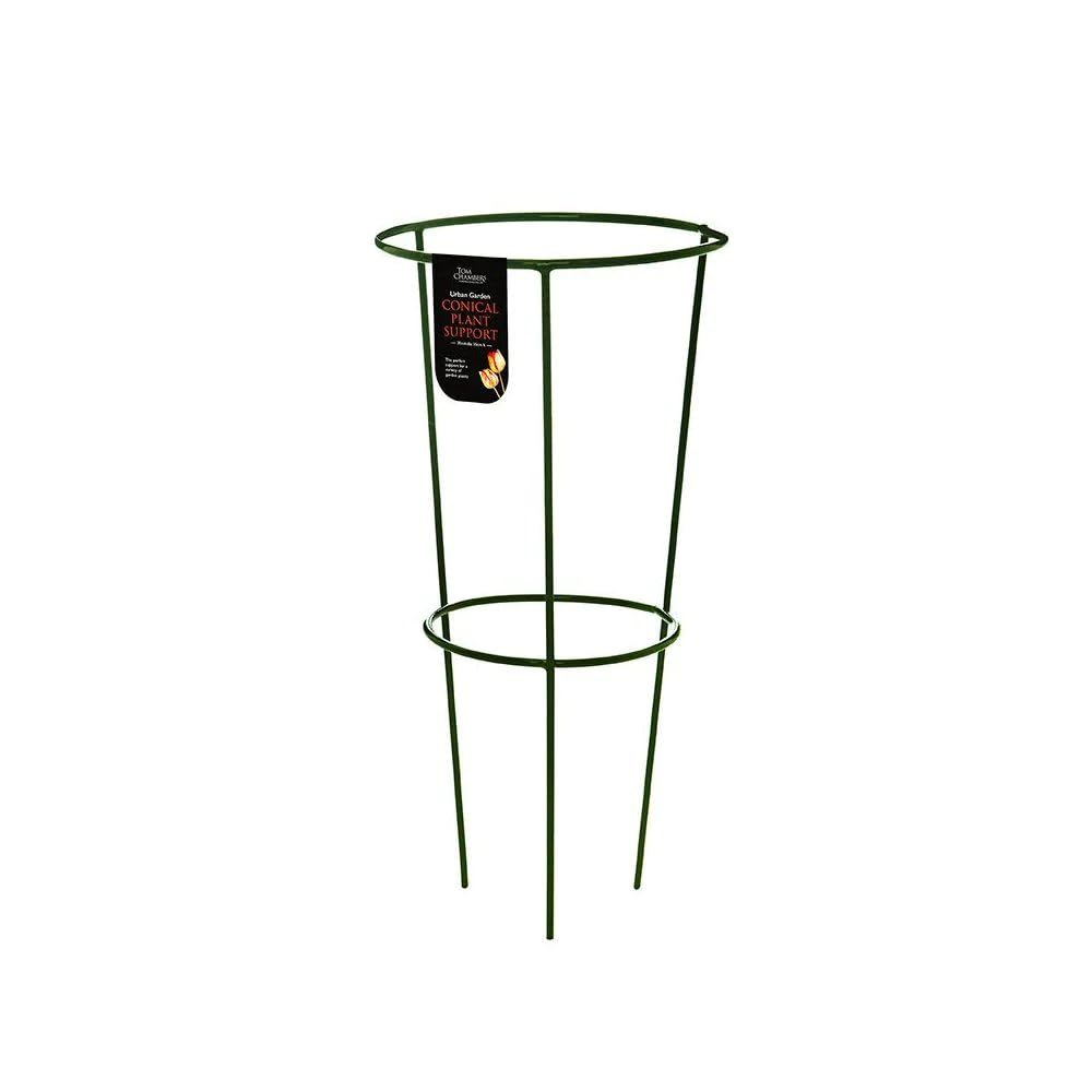 Tom Chambers Urban Green Conical Garden Plant Support Ring 20cm- Small