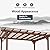 Mulinsonfly Outdoor Pergola 12'x10' - Sturdy Wooden Frame for Garden, Patio, and Backyard, Wood Pergola Ideal for Outdoor Entertaining and Relaxation