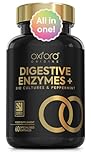 Award Winning 10-in-1 Digestive Enzyme Supplements | Made in The UK | Probiotics & Peppermint Oil for Gut Health, Bloating Relief and Belly Reduction | One Vegan Capsule per Meal | 60 Capsules