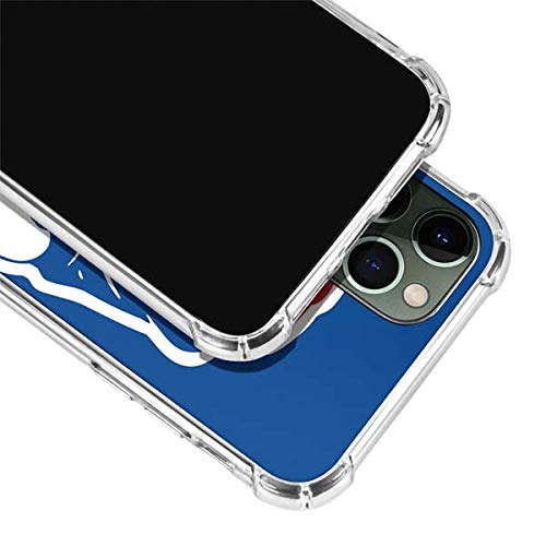 Skinit Clear Phone Case Compatible with iPhone 12 Pro - Officially Licensed NFL New England Patriots Retro Logo Design