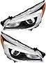 Gold Shrine For Subaru Legacy/Outback Headlights Lamps Set 2015 2016 2017 Halogen Black Trim Driver and Passenger Side