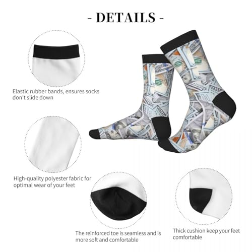 Men Women Casual Cool Cute Crazy Funny Athletic Sport Novelty Graphic Crew Socks4