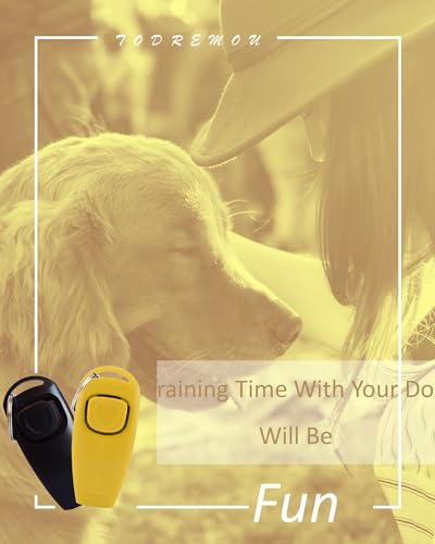 TODREMOU Dog Whistle Recall Training 2 Pack-Professional High Pitch-Can Be Heard By Human Ears, Yellow+Black - Image 2