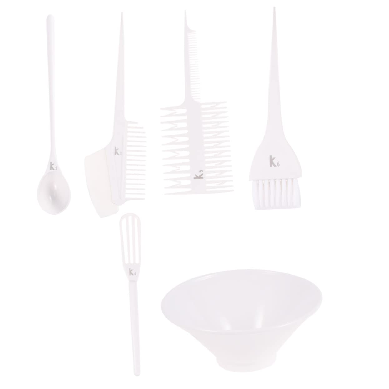 2juegos Herramientas Para Teñir El Cabello Cepillo Peines y Bol De Para Uso Profesional y Casa Kit De Accesorios Para Coloración Capilar