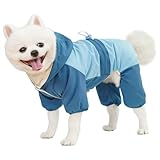 TYXHXTF Cappotto Invernale per Cani, Impermeabile Cappottino Cane, Giubbotti Antivento Caldo per Cani, Tuta D