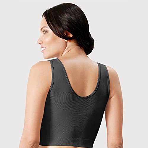 Soutien-gorge de récupération post-chirurgical noir en taille Small/Medium
