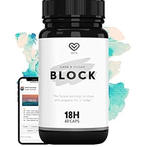 Keto Dieetpillen BLØCK (60 DAGEN) – Blokkeert 85% koolhydraten en suiker + Krachtige en snelle vetverbranding, Phaseolis…