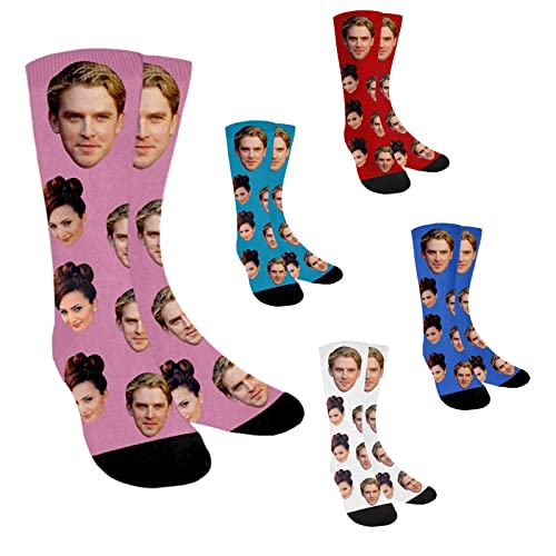 Byxhuc Socks with Faces on Them Custom, Customized Socks with