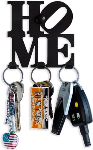 Etterr Modelo Home Schwarzes Schlüsselbrett aus Stahl