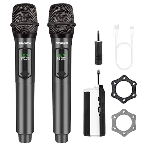 Microphone sans fil Talomen K60-2 Cover