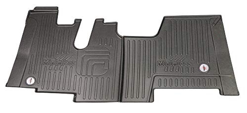 Minimizer Floor Mats; Kenworth T440 (2011-20), T600 (2006-07), T660 (2007-17), T800 (2006-20), W900 (2006-20), Sleeper & Extended Day Cabs w Auto Trans, incompatible w  06 throttle pedal; Part #100890
