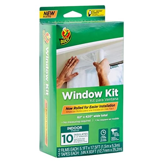 Shrink Film Window Insulation Kit