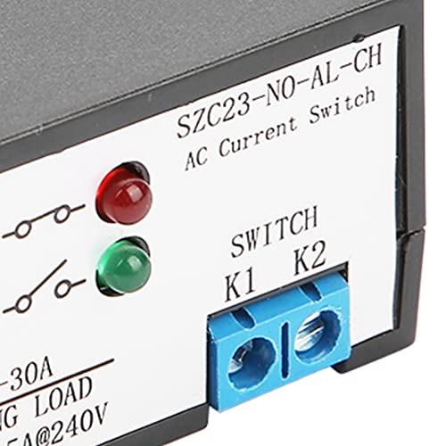 Current Sensing Switch, Normally Open Current Sensing Switch Adjustable AC 0.2-30A SZC23-NO-AL- by Walfront - Image 7