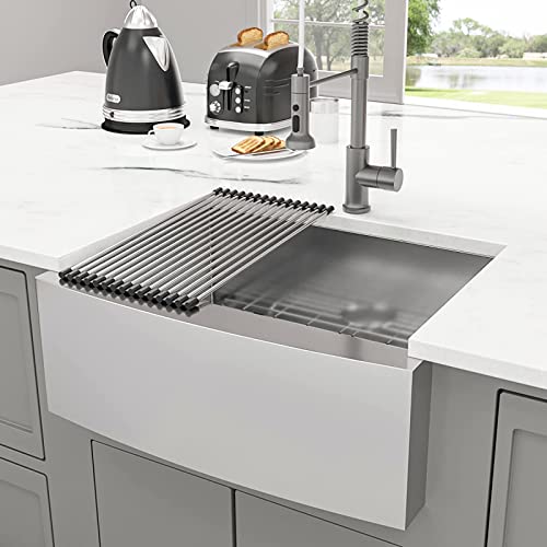 Snapklik.com : 24 Inch Farmhouse Kitchen Sink - 24 Inch Apron Front