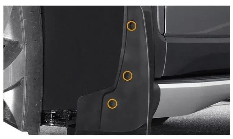 Guardabarros delanteros y traseros para coche Mazda CX-60 2022 2023 2024 4