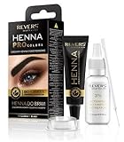 PRO COLORS es muy eficiente, cómodo y fácil de usar. Los efectos de una sola coloración del cabello duran hasta tres semanas. La henna tonifica el color del cabello y oscurece y cubre eficazmente las canas y las manchas sin pelo. La composición del cosmético se ha enriquecido con aceites de argán y ricino que nutren y fortalecen el cabello y evitan su caída. Con PRO COLORS, tus cejas obtendrán una forma clara y serán más fáciles de peinar.