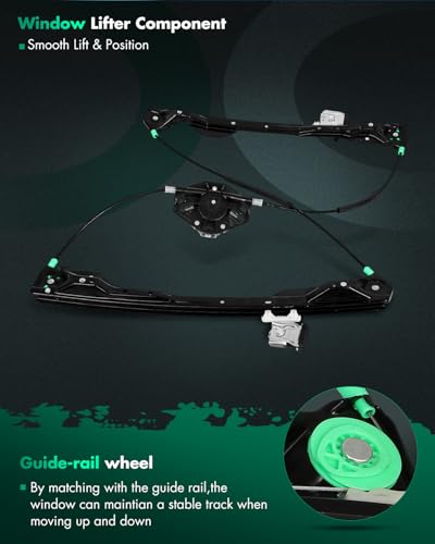 Image of SCITOO Manual Window Regulator for Ford Focus 2001-2007