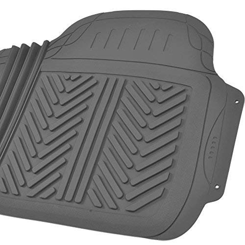 Bdkusa Premium Heavy Duty Rubber Car Mat For Trucks Vans Suvs (Trimmable) - Matte Gray #TOP4