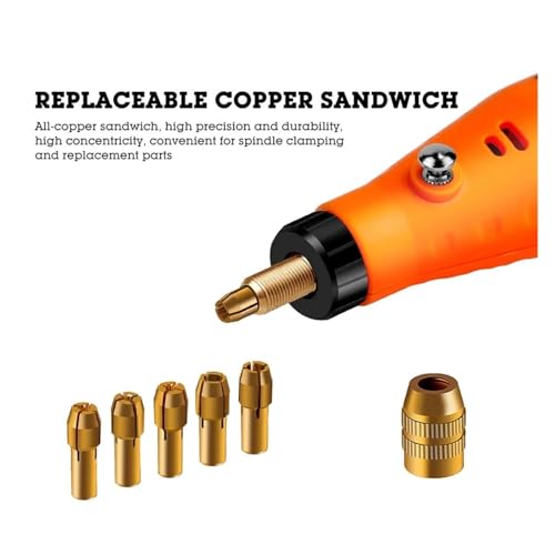 Electric Mini Drill Grinder Engraving Pen Rotary Tool Grinding Machine Accessories Simple to Operate - Image 3