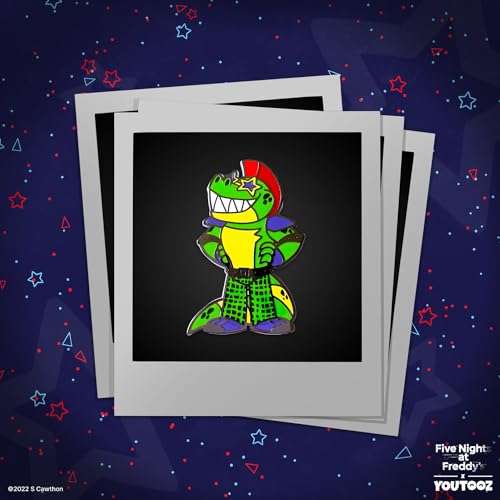 Image of Youtooz Five Nights At Freddy's Pin, Official Licensed FNAF Pins, Collectors FNAF Pin Collection Includes Pin By Youtooz Five Nights At Freddy's Collection