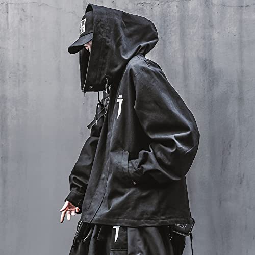 Image of Niepce Inc Japanese Streetwear Zip Up Windbreaker Jackets for Men